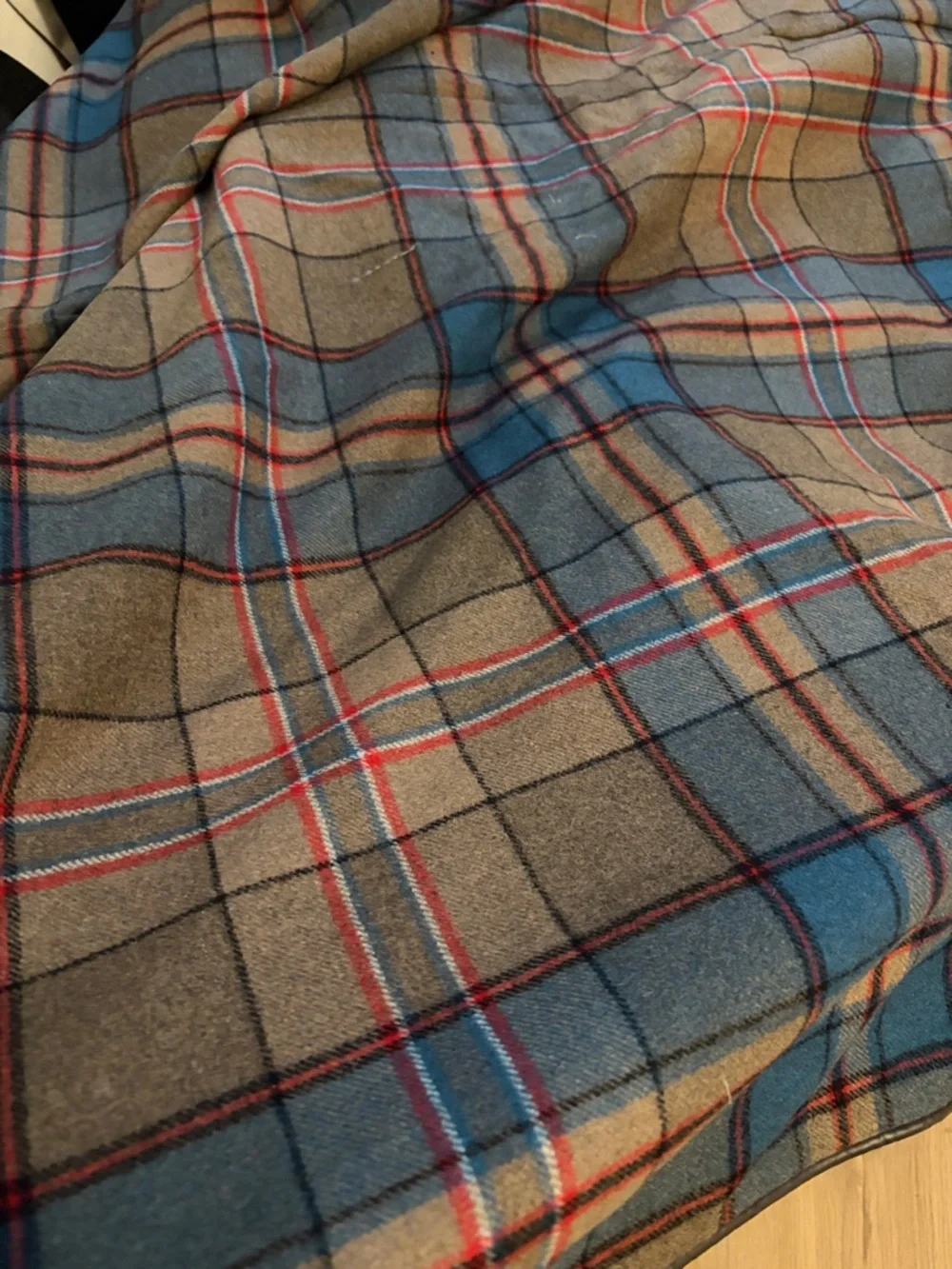 Theo Farmhouse / Country Wool Plaid Duvet Cover Eastern Accents